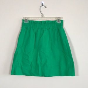 J Crew Linen City Skirt